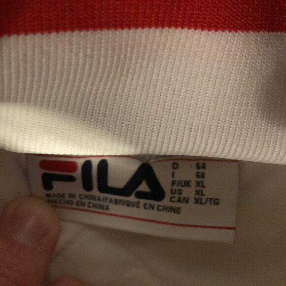 NWT Men’s Fila USA Riker Puffer Jacket Logo - Picture 3 of 5